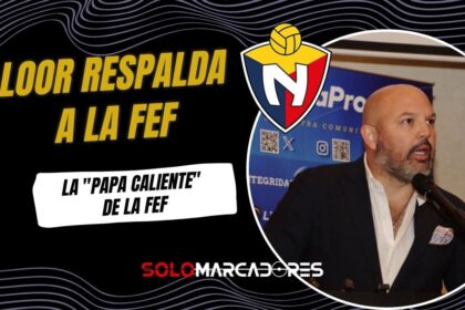 El Nacional: Miguel Ángel Loor se puso del lado de la FEF