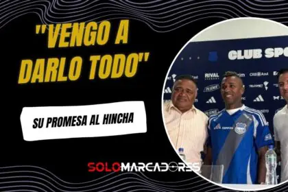 Miller Bolaños en su regreso a Emelec: "Me considero un hincha más que viene a sumar"