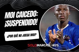 Moisés Caicedo baja en Chelsea vs. Arsenal: Semifinal Carabao Cup