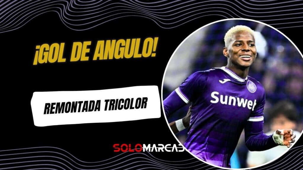 Nilson Angulo anotó en la victoria del Anderlecht