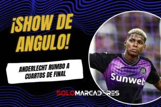 Nilson Angulo brilla y clasifica al Anderlecht en la Copa de Bélgica