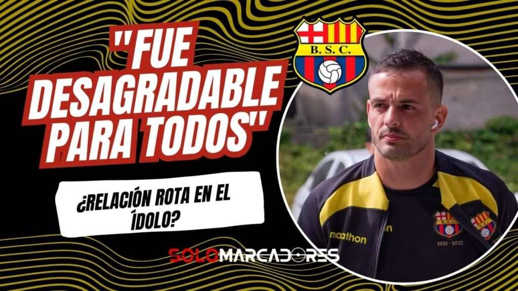 Octavio Rivero sobre la carta de Antonio Álvarez en Barcelona SC