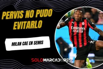Pervis Estupiñán titular en la eliminación del Milan de la Supercopa de Italia