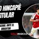Con Piero Hincapié como titular: Arsenal venció al Brighton 