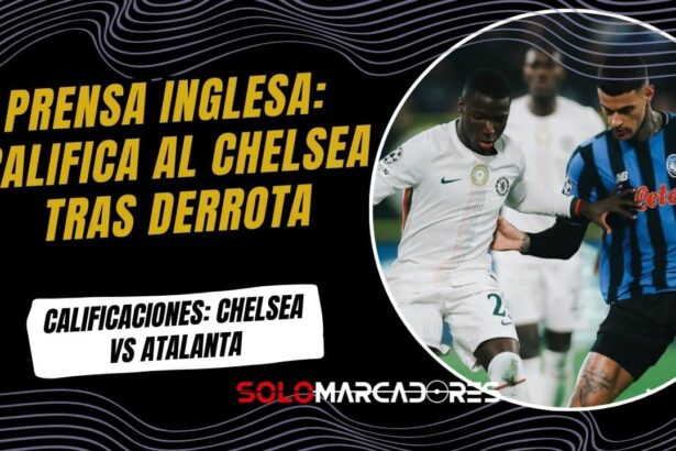 ¿Qué puntaje le dieron a Moisés Caicedo tras la derrota del Chelsea vs Atalanta?