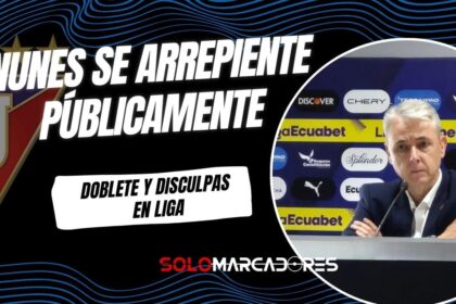 Tiago Nunes se disculpa públicamente y confirma clasificación de LDU a Libertadores