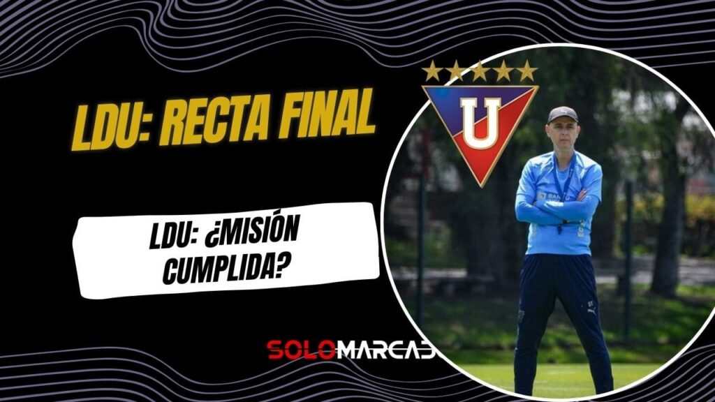 Tiago Nunes sobre la recta final que se le viene a Liga de Quito