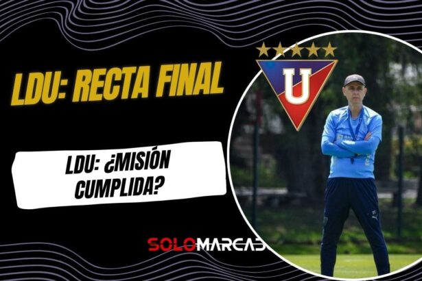 Tiago Nunes sobre la recta final que se le viene a Liga de Quito