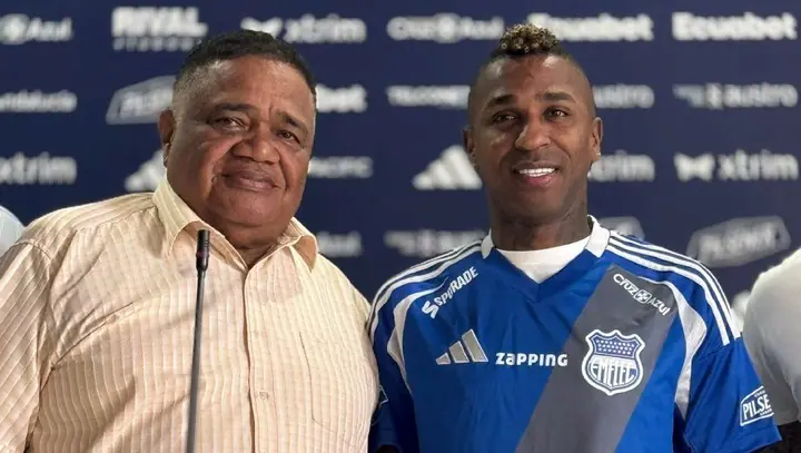 Miller Bolaños en su regreso a Emelec: "Me considero un hincha más que viene a sumar"