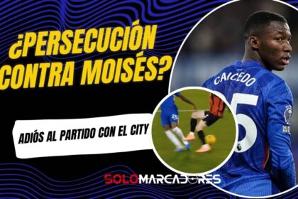 La polémica amarilla deja a Moisés Caicedo fuera del partido contra el City