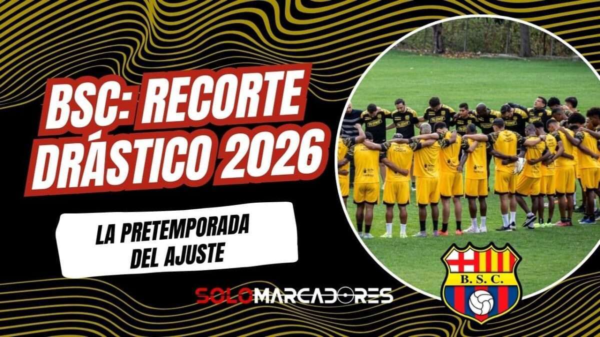 Barcelona SC inicia pretemporada con recorte masivo