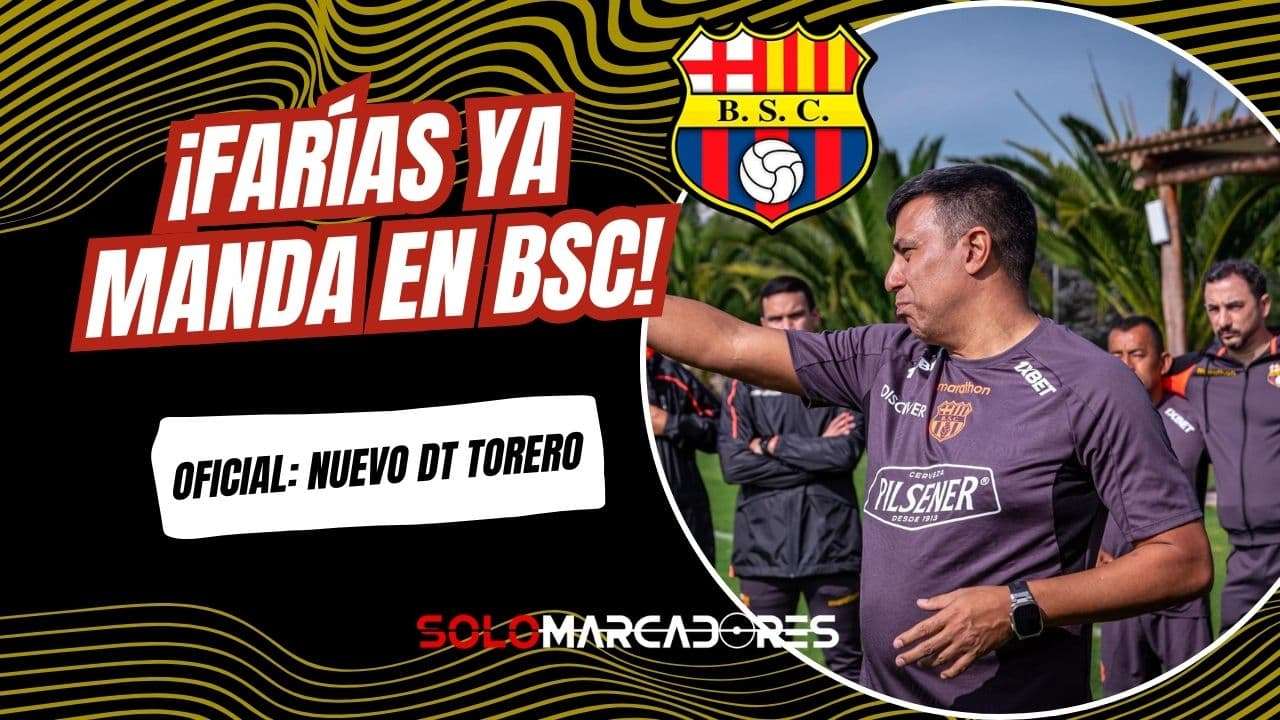 Barcelona presentó a César Farías como su nuevo entrenador