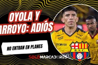 Braian Oyola y Dixon Arroyo no van más