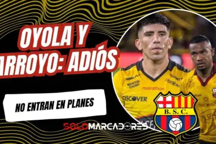 Braian Oyola y Dixon Arroyo no van más