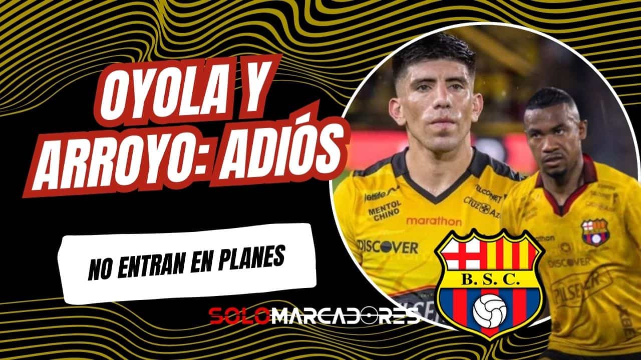 Braian Oyola y Dixon Arroyo no van más
