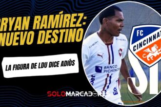 Bryan Ramírez deja Liga de Quito y ficha por el FC Cincinnati