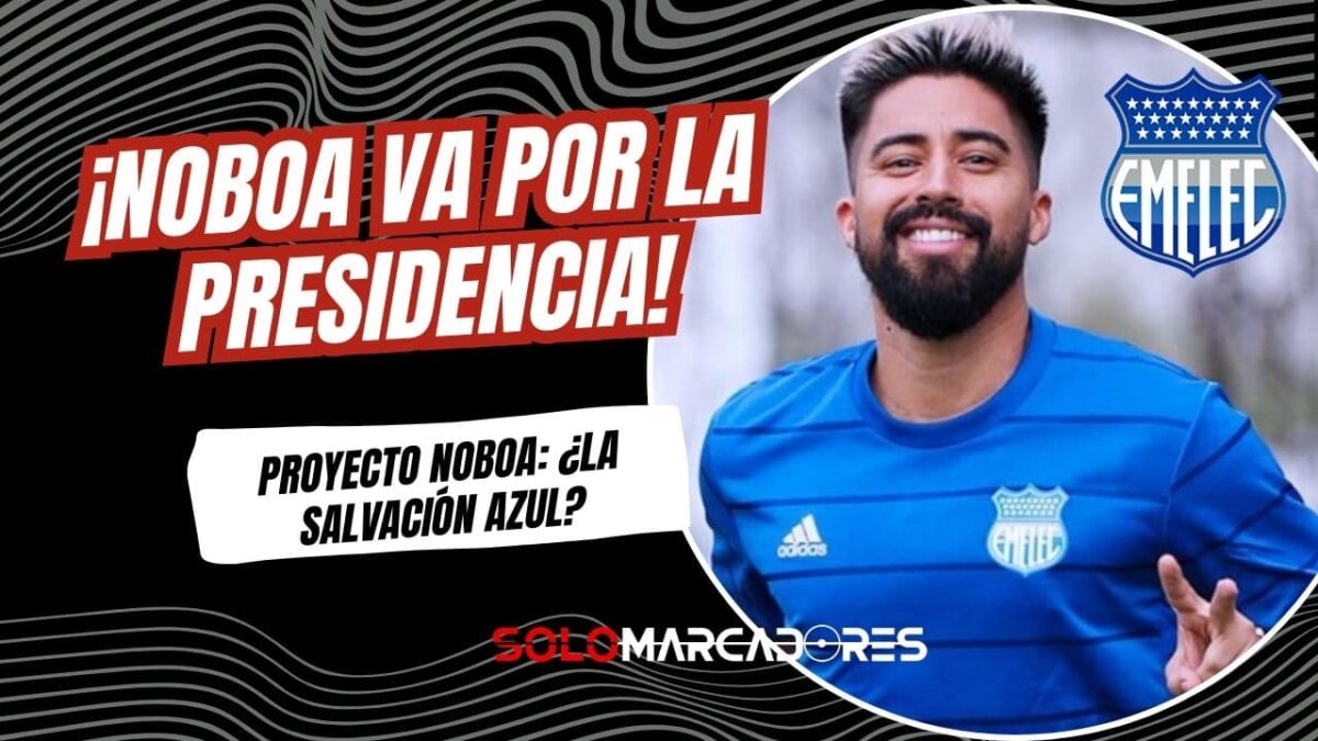 Cristhian Noboa confirma su candidatura política en Emelec ante crisis institucional