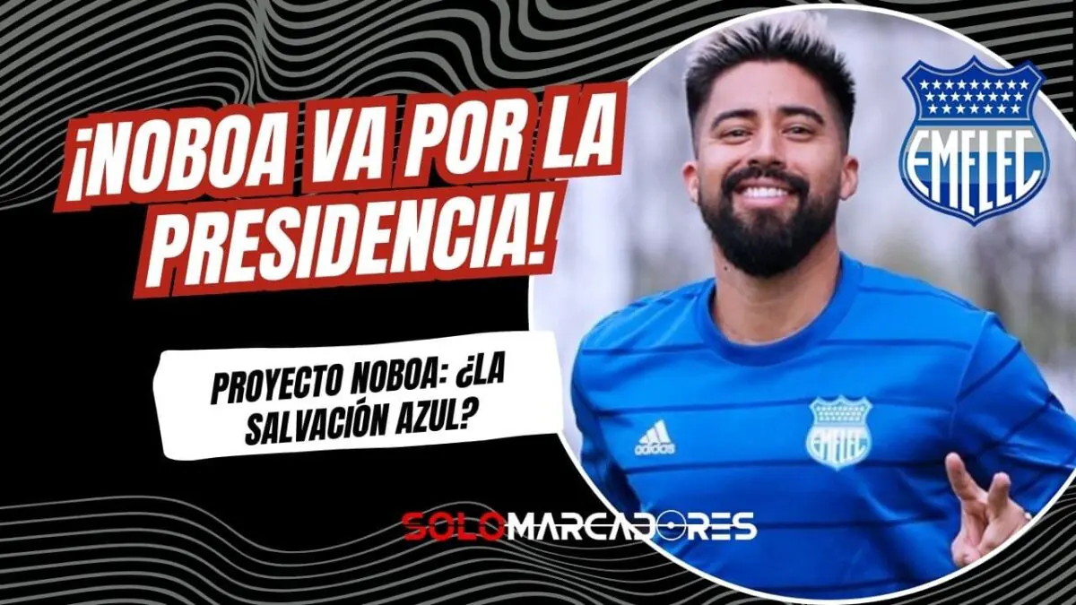 Cristhian Noboa confirma su candidatura política en Emelec ante crisis institucional