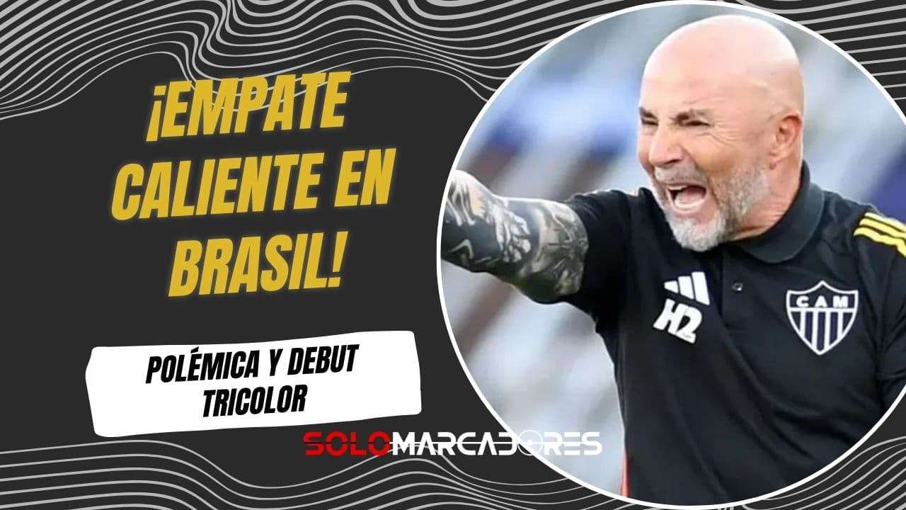 Debut de Ángelo Preciado en Atlético Mineiro: Empate ante América Mineiro
