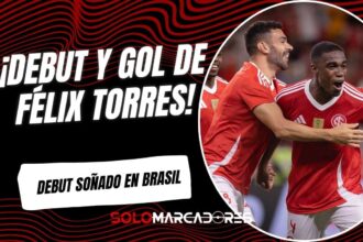 Debut soñado de Félix Torres en Inter de Porto Alegre: Gol decisivo y victoria en el Campeonato Gaúcho