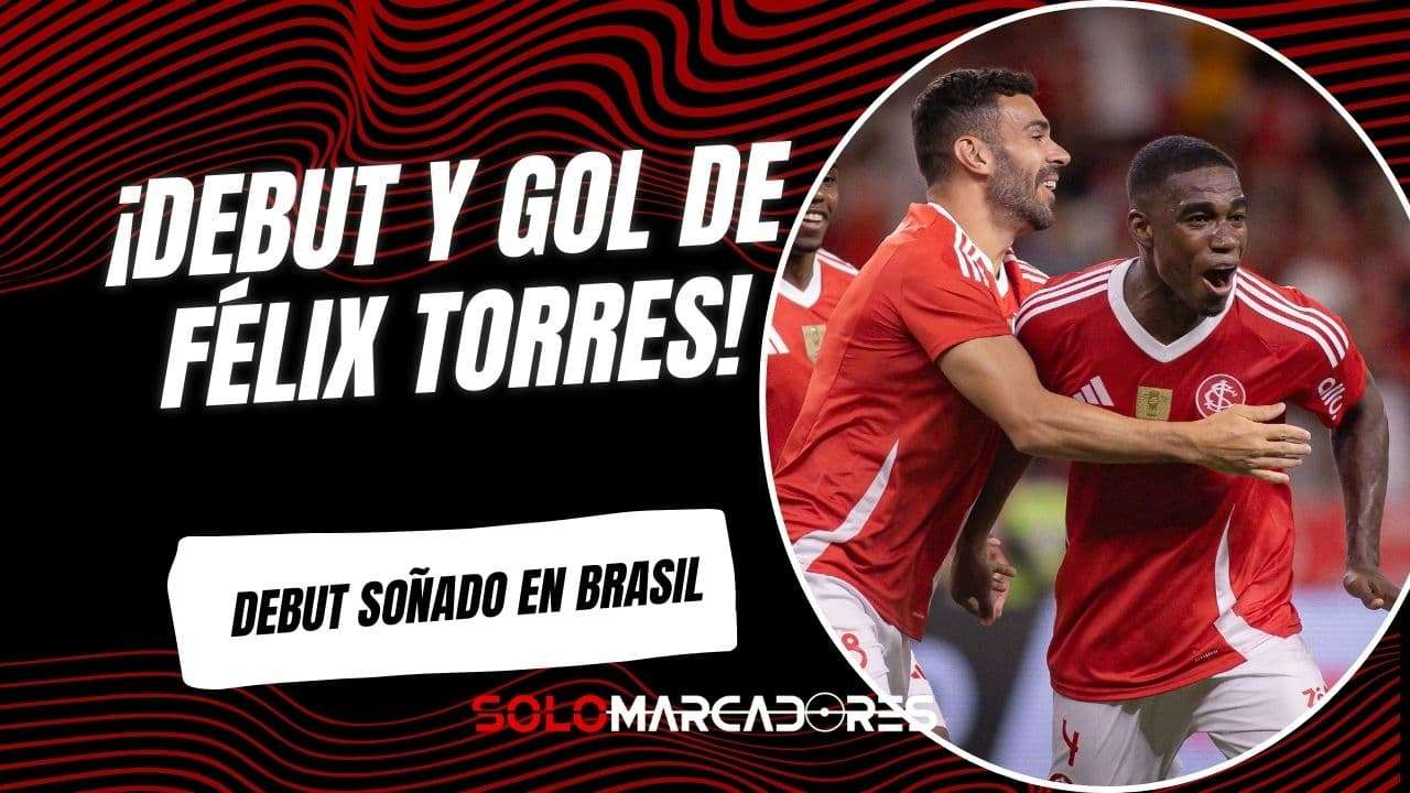 Debut soñado de Félix Torres en Inter de Porto Alegre: Gol decisivo y victoria en el Campeonato Gaúcho