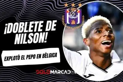 Doblete de Nilson Angulo en la Jupiler League: Resumen del partido del Anderlecht
