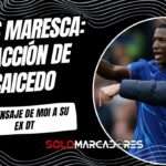 El Mensaje de Moisés Caicedo ante la Salida de Maresca