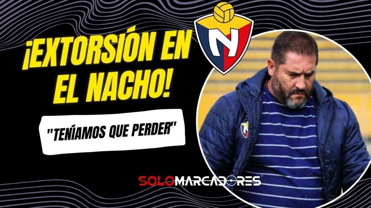 Nuevo DT de El Nacional: Ricardo Cajas define fecha del anuncio y presupuesto para la Serie B 24 El Nacional: Juan Carlos Pérez denuncia amenazas detrás del 0-4 con Emelec
