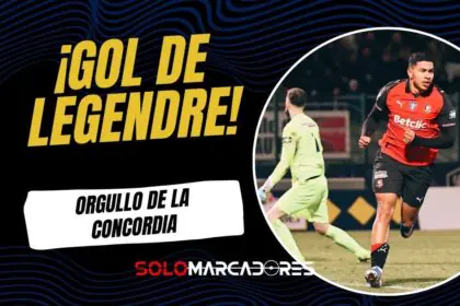 Bautismo de gol para el tricolor: Elías Legendre anota y clasifica al Rennes en la Copa de Francia