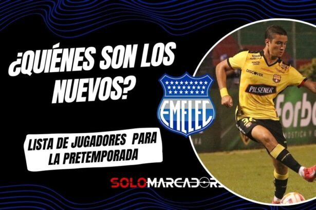 Emelec confirma cuatro nuevos refuerzos para 2026 con dos ex Barcelona