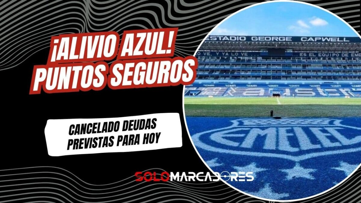 Emelec evita resta de puntos: Interventor cancela deudas urgentes y busca estabilidad