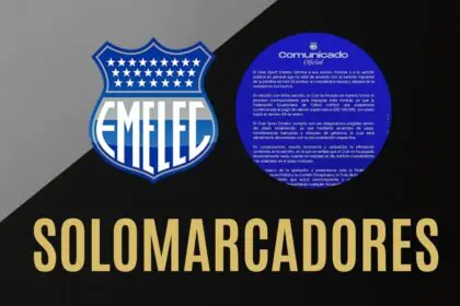 Emelec impugnará sanción de la FEF: Califican la resta de puntos como "injusta y alejada de la realidad"
