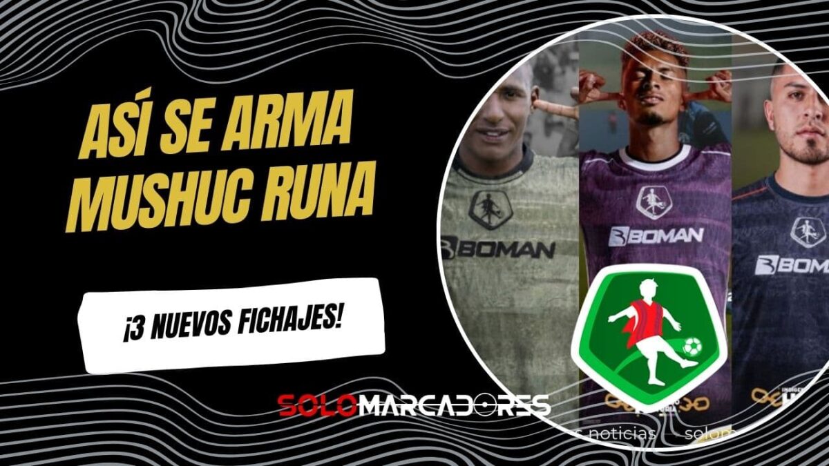 Fichajes Mushuc Runa: Los 3 nuevos fichajes de Luis Alfonso Chango para la LigaPro