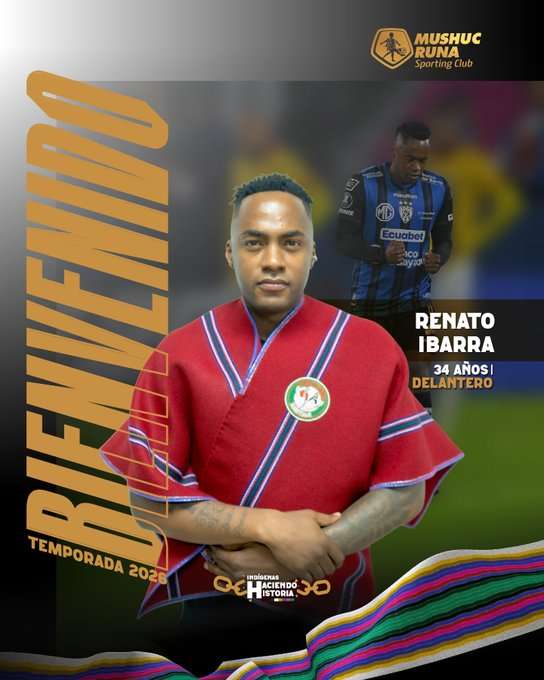 Luis Alfonso Chango cambió de opinión: ¡Mushuc Runa asegura a su refuerzo estrella! 1 Luis Alfonso Chango cambió de opinión: ¡Mushuc Runa asegura a su refuerzo estrella!