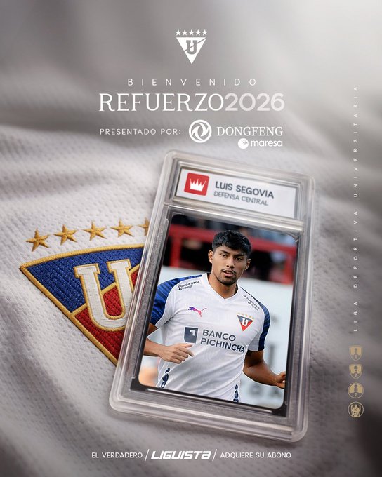 Luis Segovia se une a Liga de Quito con una meta ambiciosa: "Nuestro objetivo es la Libertadores"