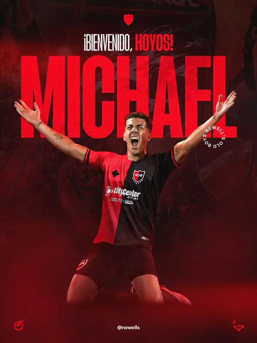 Michael Hoyos ficha por Newell’s Old Boys: El goleador ex IDV regresa al fútbol argentino