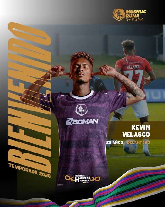 Fichajes Mushuc Runa: Los 3 nuevos fichajes de Luis Alfonso Chango para la LigaPro