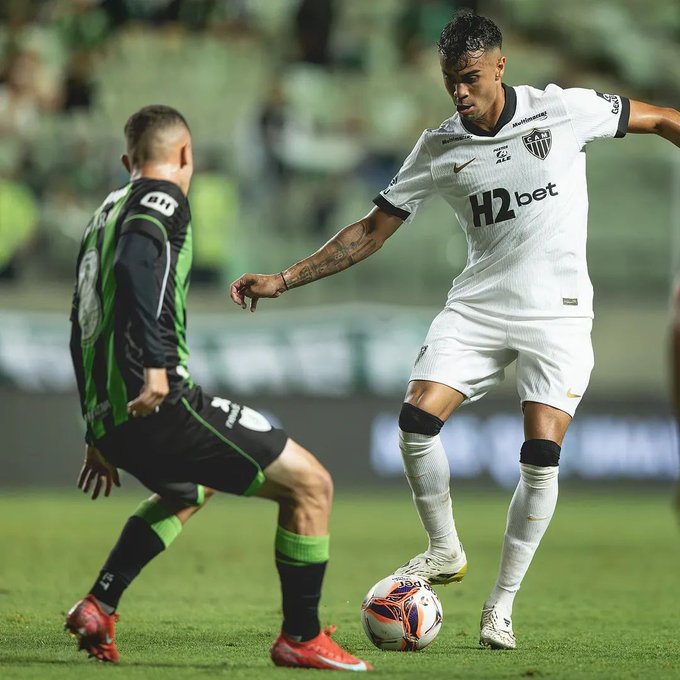 Debut de Ángelo Preciado en Atlético Mineiro: Empate ante América Mineiro