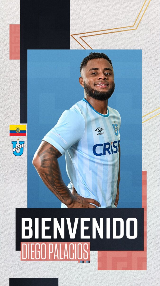 Diego Palacios ficha por Universidad Católica: El "Chiqui" busca su revancha en la Chatoleí
