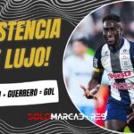 Gran asistencia de Eryc Castillo y gol de Paolo Guerrero para Alianza Lima