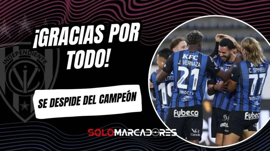 Independiente del Valle despide a una figura clave del mediocampo para el 2026