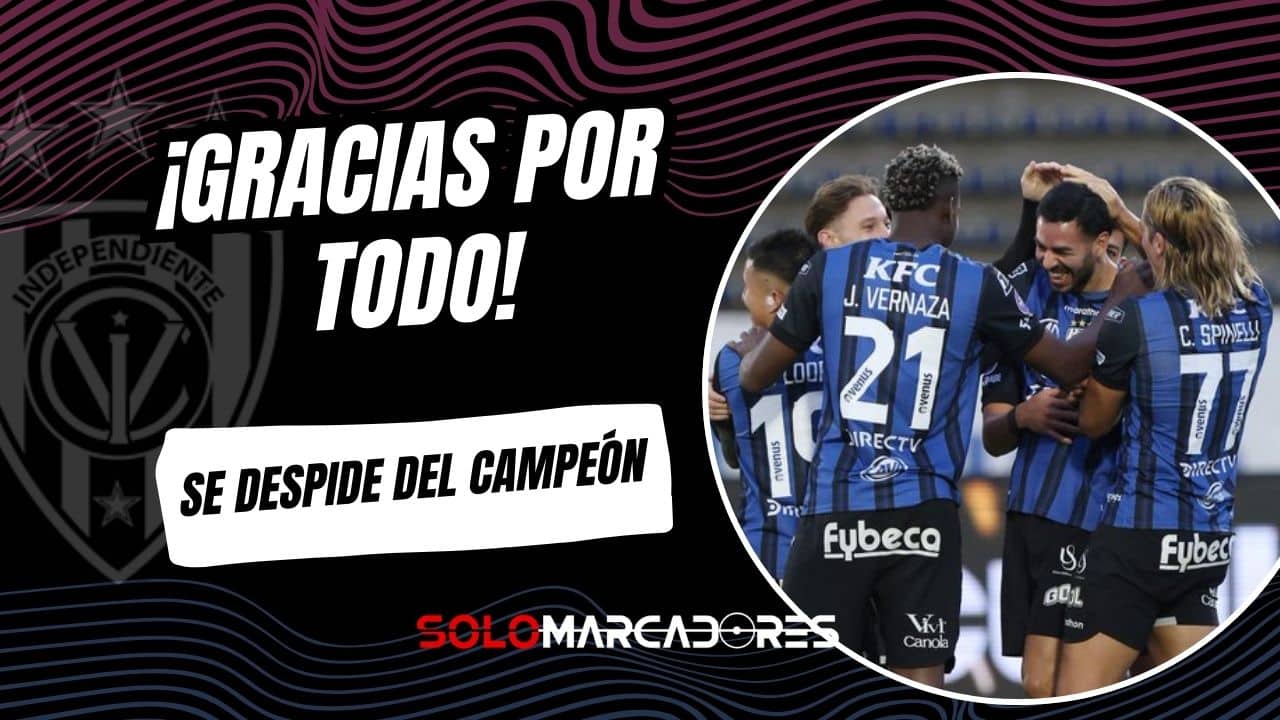 Independiente del Valle despide a una figura clave del mediocampo para el 2026