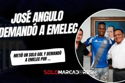 Intervención en Emelec inicia con demanda: José Angulo demandó a Emelec