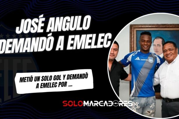 Intervención en Emelec inicia con demanda: José Angulo demandó a Emelec 1 Intervención en Emelec inicia con demanda: José Angulo demandó a Emelec