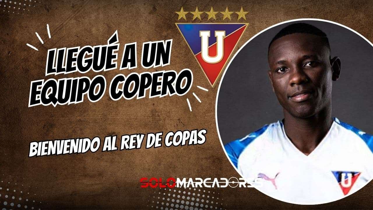 Janner Corozo en Liga de Quito: "Llegué a un equipo copero", la ovación y promesa del nuevo crack