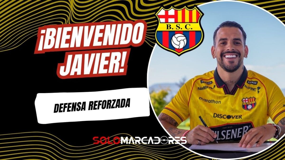 Javier Báez a Barcelona SC: El nuevo líder de la zaga que llega como campeón