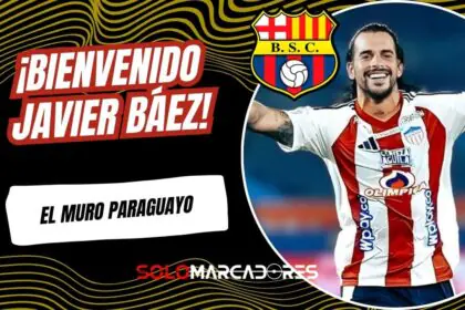Javier Báez es nuevo refuerzo de Barcelona: El campeón de Sudamericana que llega al Ídolo