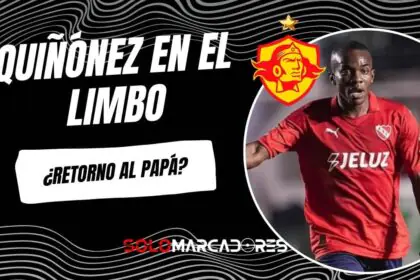 Jhonny Quiñónez: Permiso de Independiente y el posible retorno a Aucas