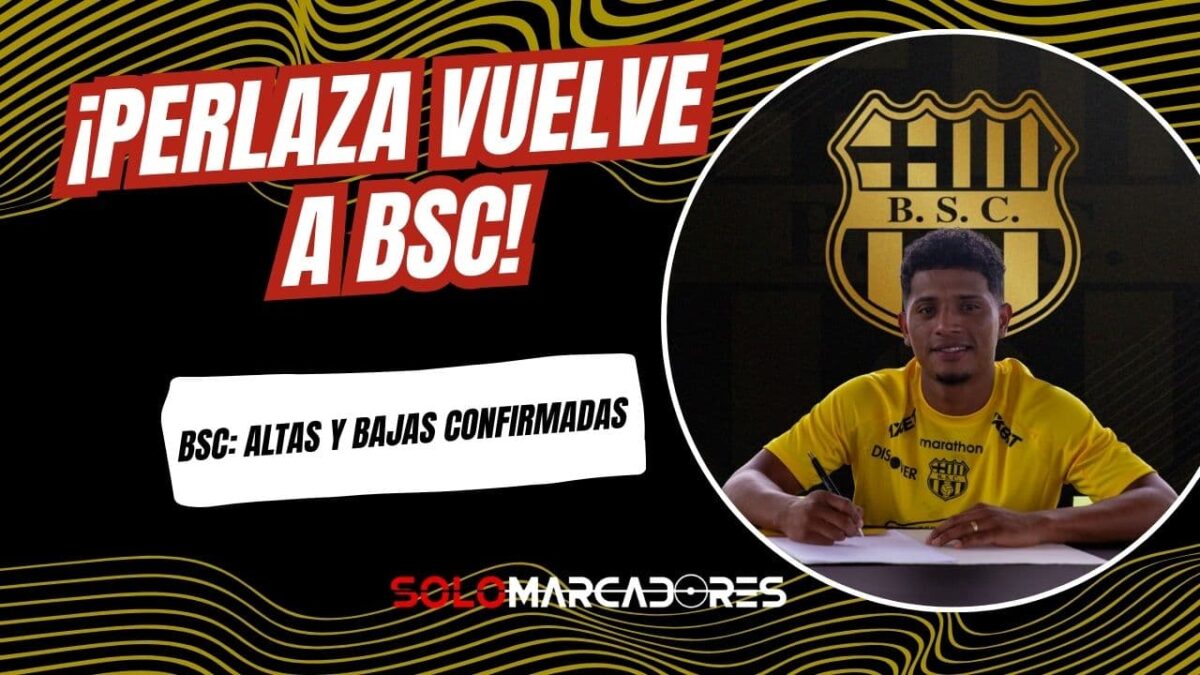 Jonathan Perlaza regresa a Barcelona SC: Fichaje confirmado por 3 temporadas