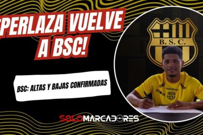 Jonathan Perlaza regresa a Barcelona SC: Fichaje confirmado por 3 temporadas